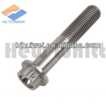 6AI-4V titanium flange bolt